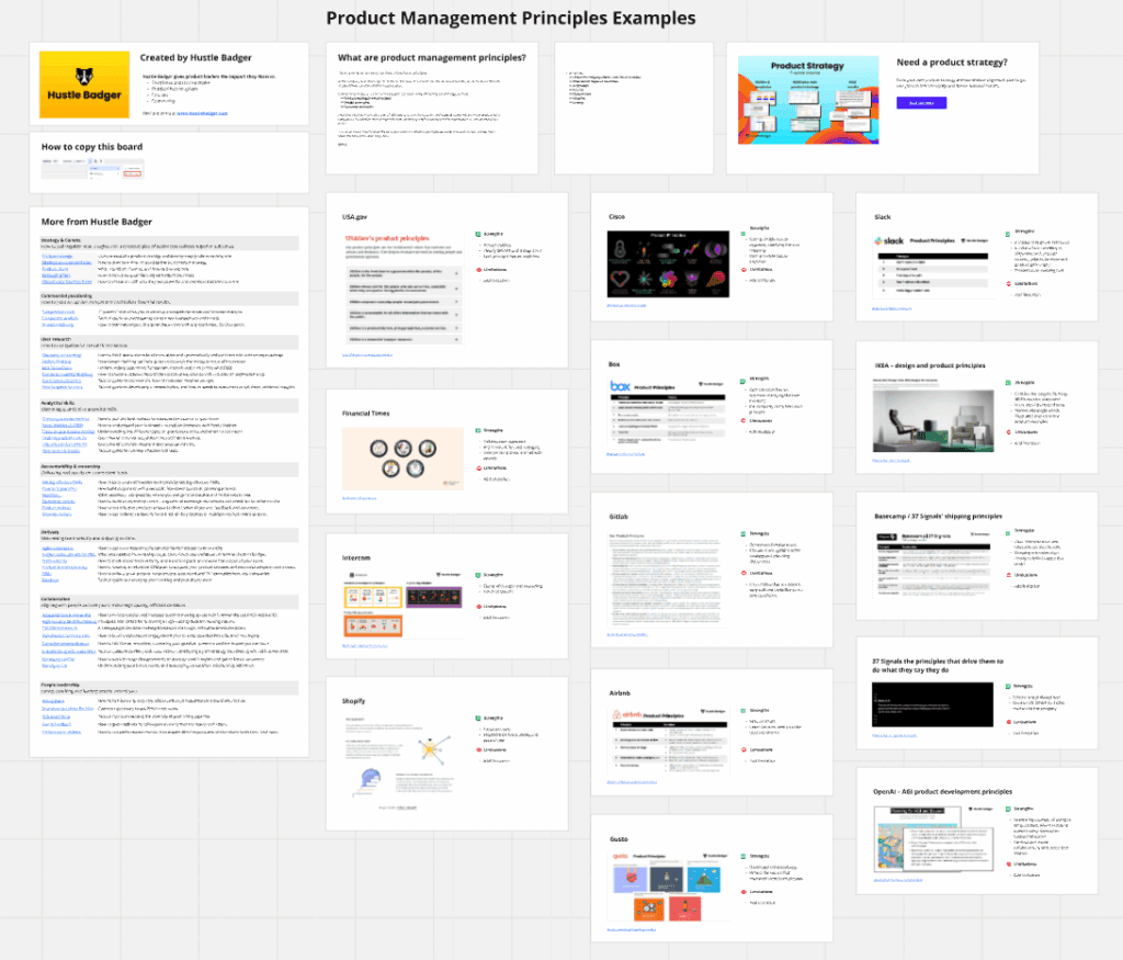 Product Management Principles Guide, with 14x Real Examples - Hustle Badger