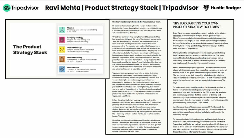 15x Real Product Strategy Examples - Hustle Badger